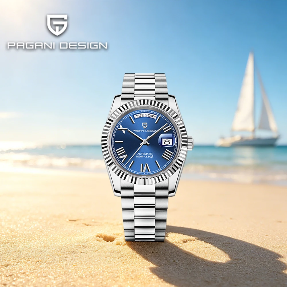 

2026 Pagani design men's Watches Vitality Casual Men's Mechanical Watch Automatic Watch Waterproof steel Men's clock AR Sapphire