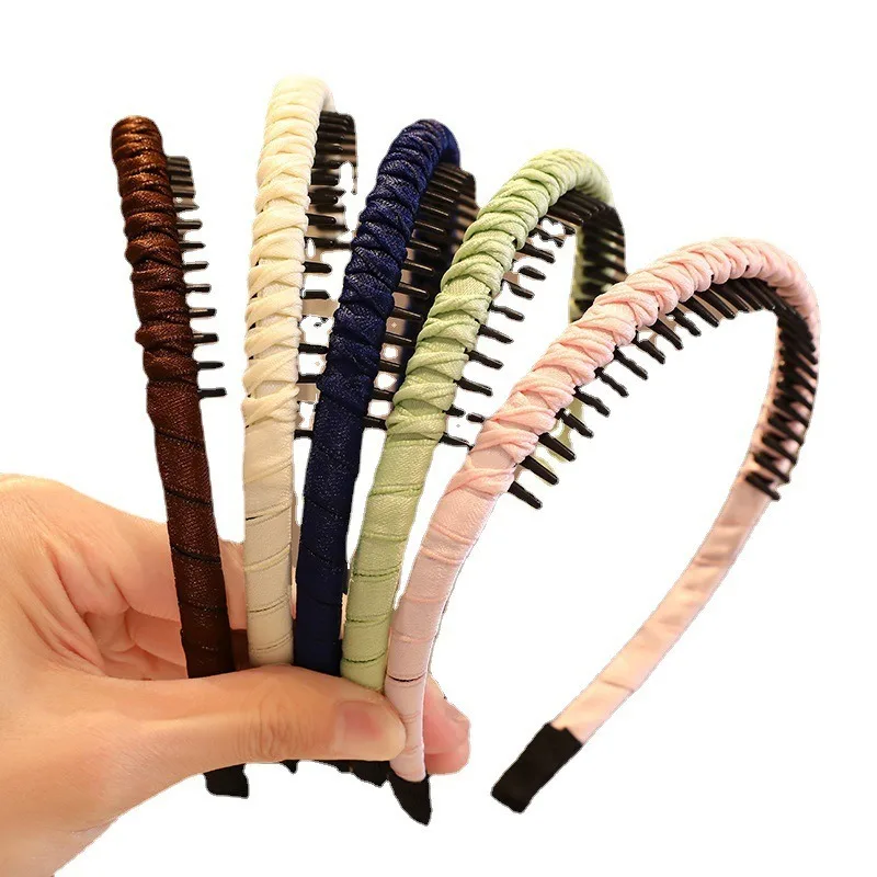 2026 Neues Kinder-Haarband: Einfaches, Niedliches Breites Stirnband, Einfarbiger Acryl-Haarschmuck für Babymädchen und Kinder – Detail 4