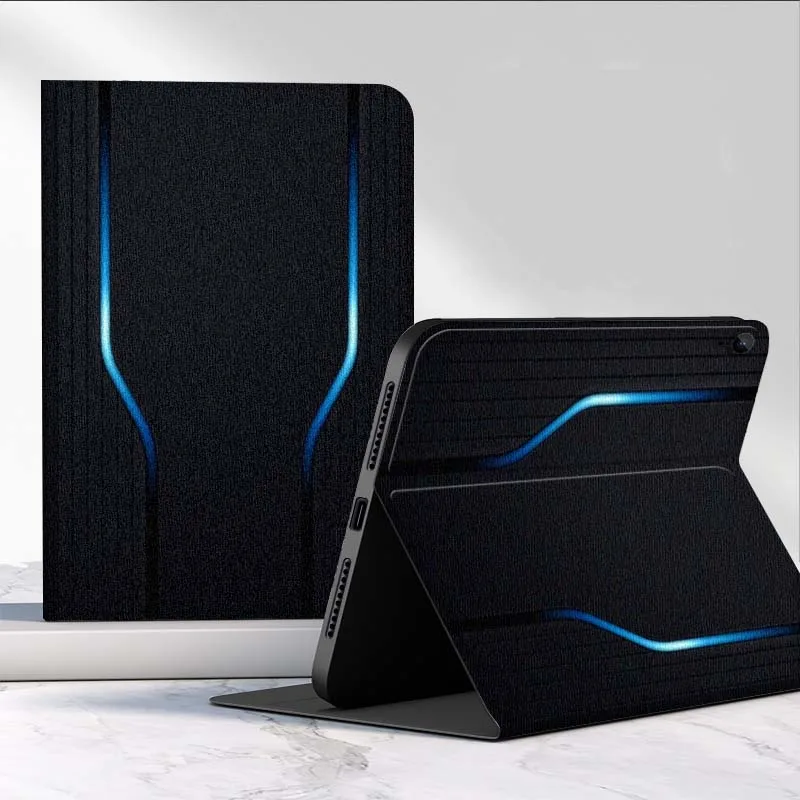 

Carbon Fiber Simple Pattern For Samsung Galaxy Tab S11 A11 A9 A8 S6 A 10.1 A7 10.4 Plus 2025 2023 2022 Tablet Case