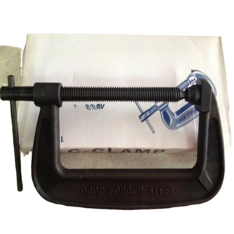 

Black hemp steel heavy duty G-clip C-clip woodworking clip 10 inch 12 inch pull order