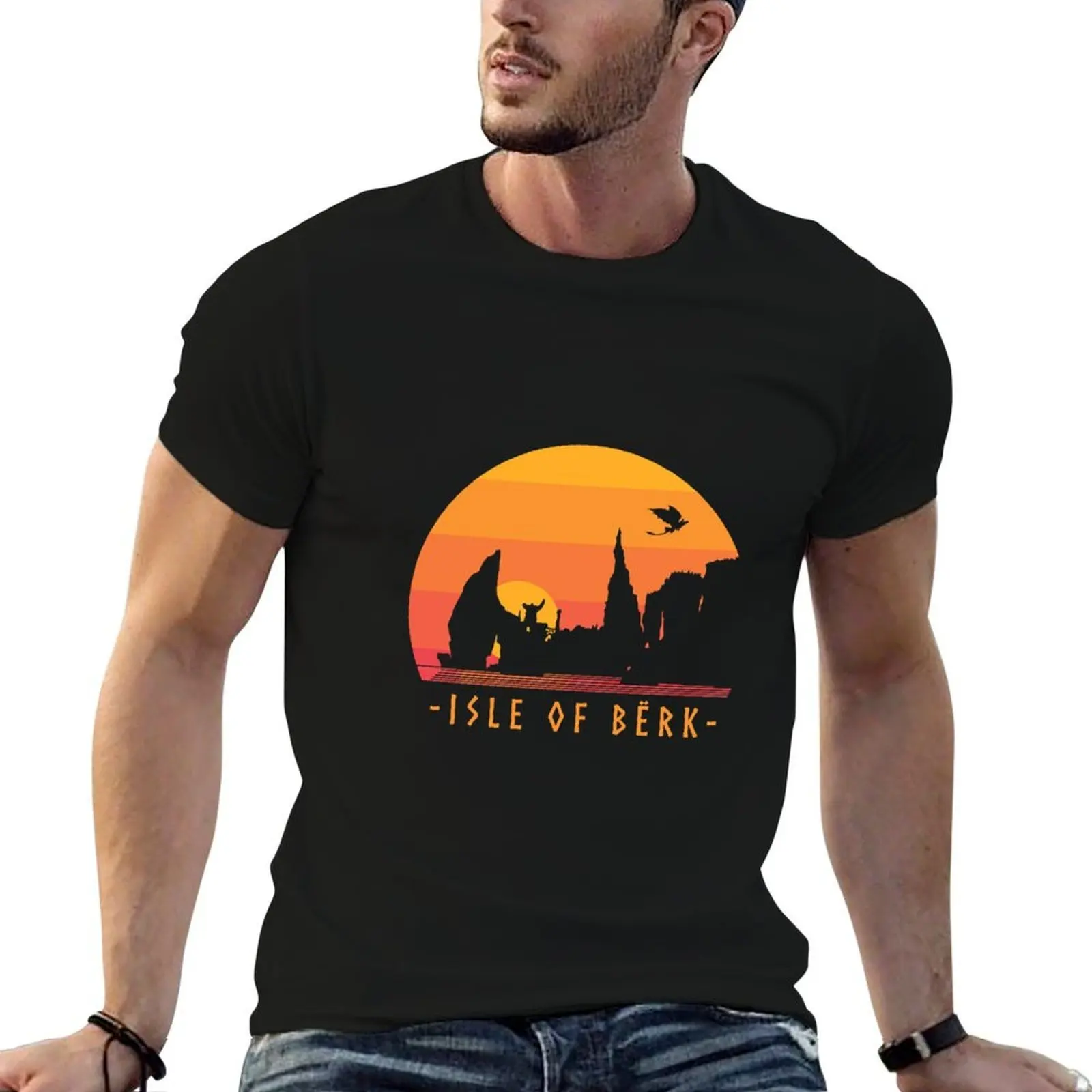 

Isle of Berk  T-Shirt man graphic t shirt anime tshirt T-Shirt