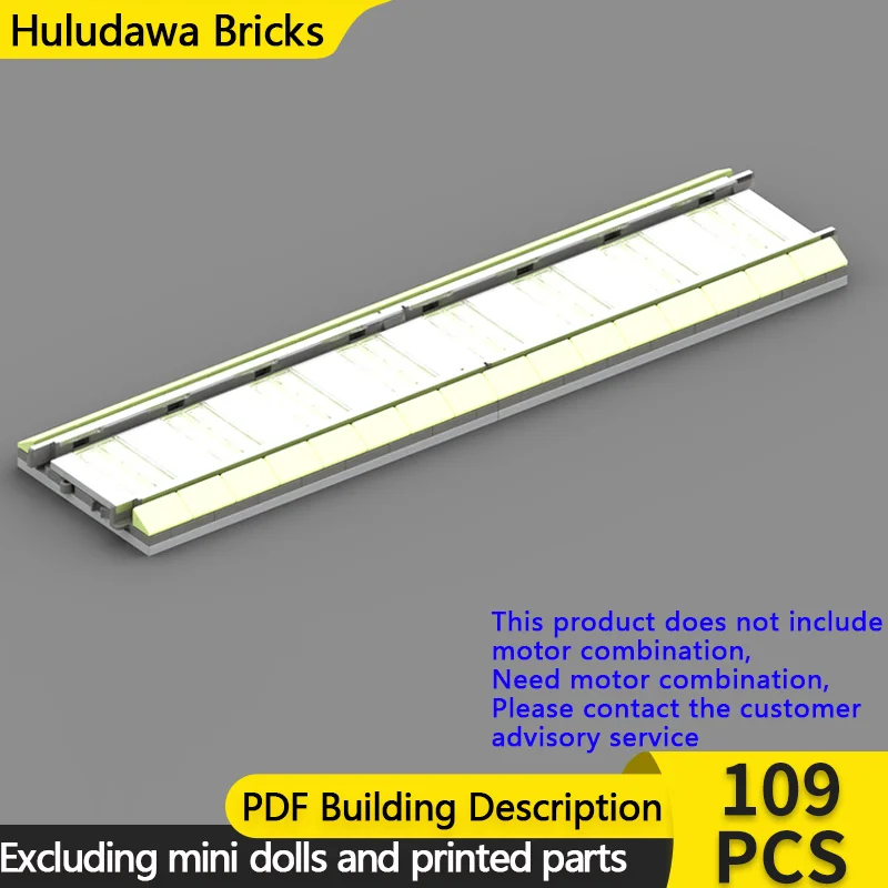 

City Street View Model MOC Building Bricks Train Display Futureistic Modular Technology Children Holiday Gifts Assemble Toy Suit