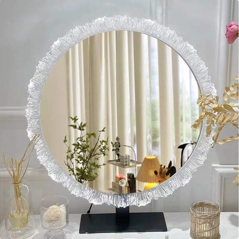 DSA Home Simple Makeup Mirror Desktop Desktop Makeup Mirror Bedroom Mirror Simple