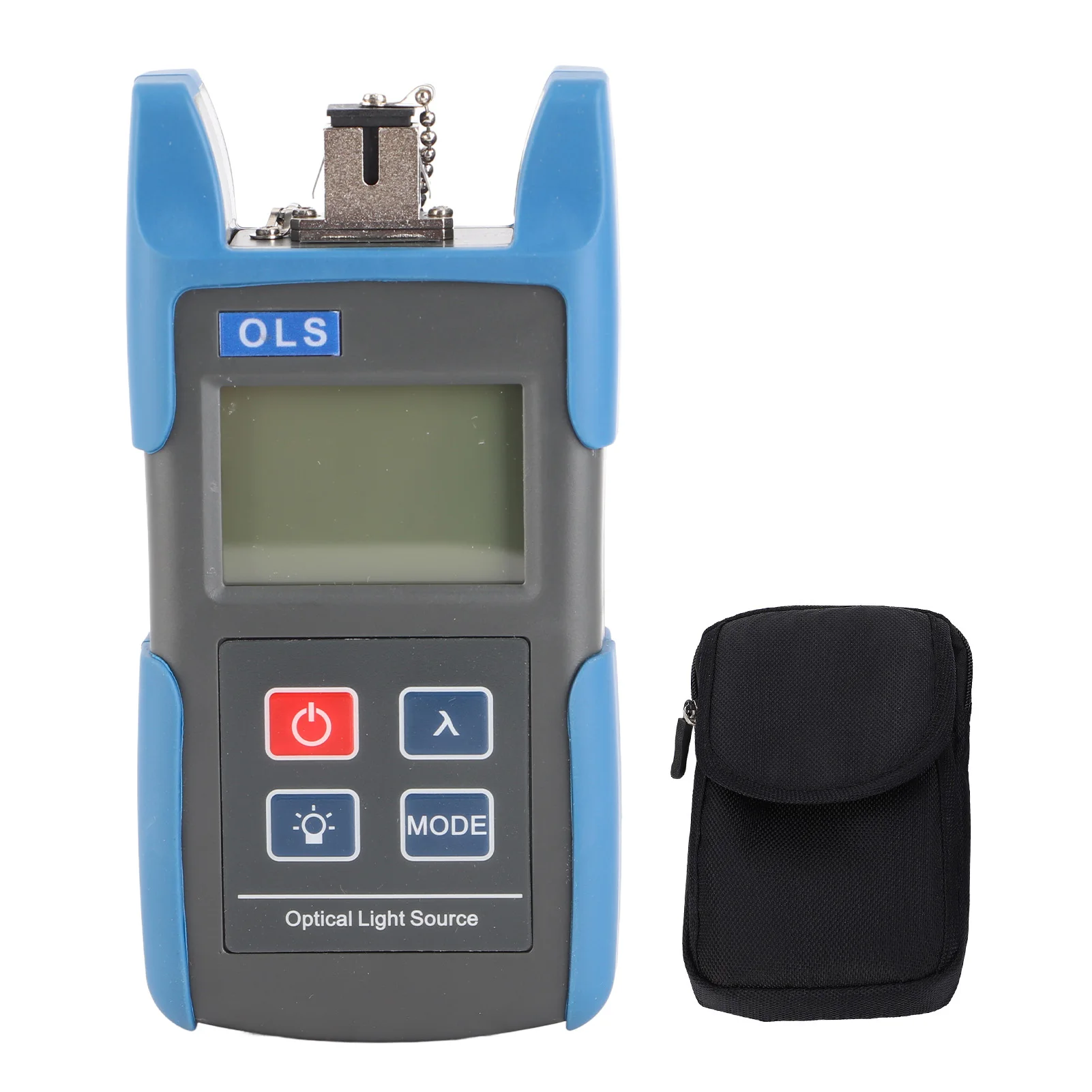 

Fiber Optic Tester Single Mode 1310 1550nm Fixed SC Handheld Power Meter with Protective Case Optic Fiber Cable Tester