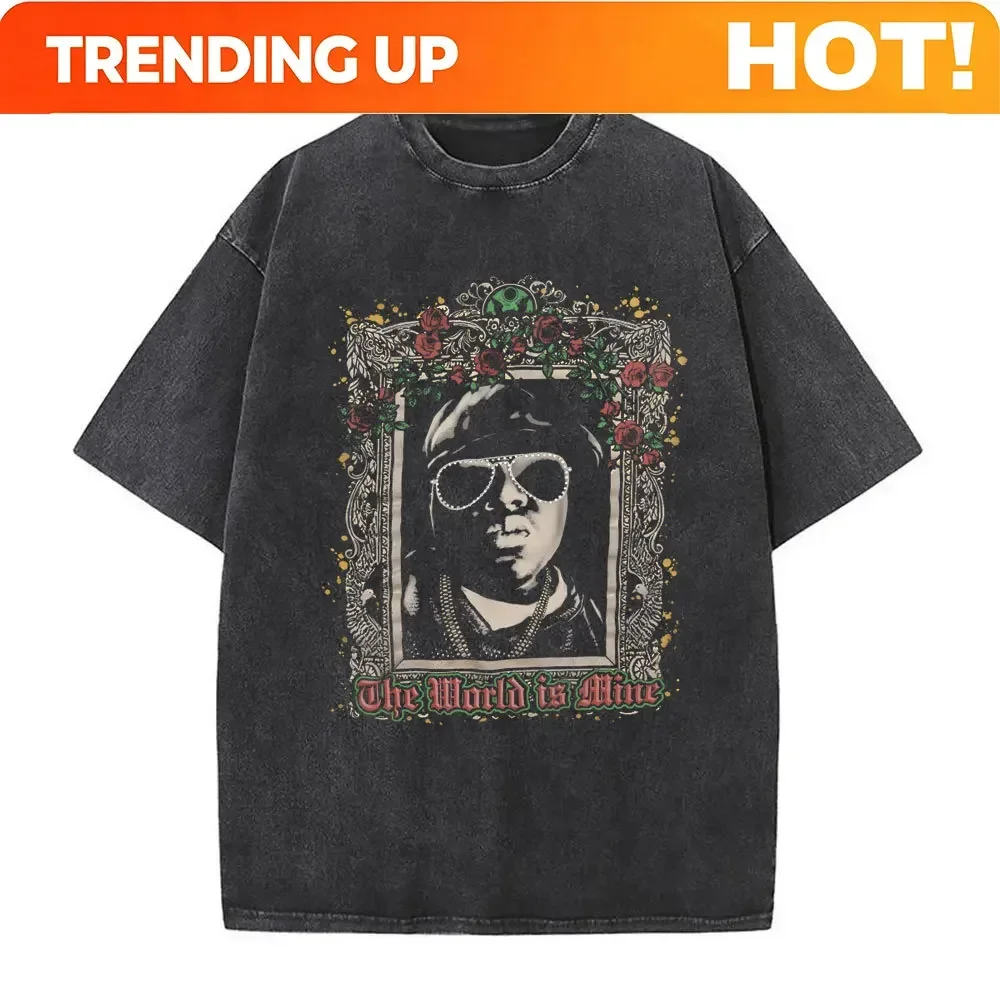 Customization Y2k Tshirt Men New In Top & Tees Mens T-Shirt Rapper The Notorious Big L Lifestylez Of The Poor And Dangerous Vint