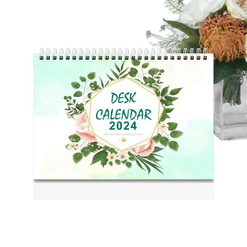 

Small Desk Calendar Wall Calendar With Perforated Paper January 2024 December 2024 Cute Desk Decor Schedule Pad Calendar For