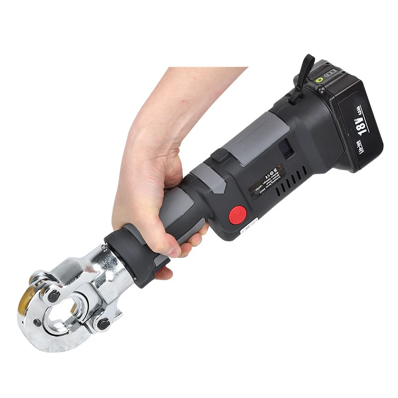 ES-300 Compact Cordless Hydraulic Pliers Digital Screen Electric Cable Cutter Straight-Grip Small Portable Li-Ion Pliers