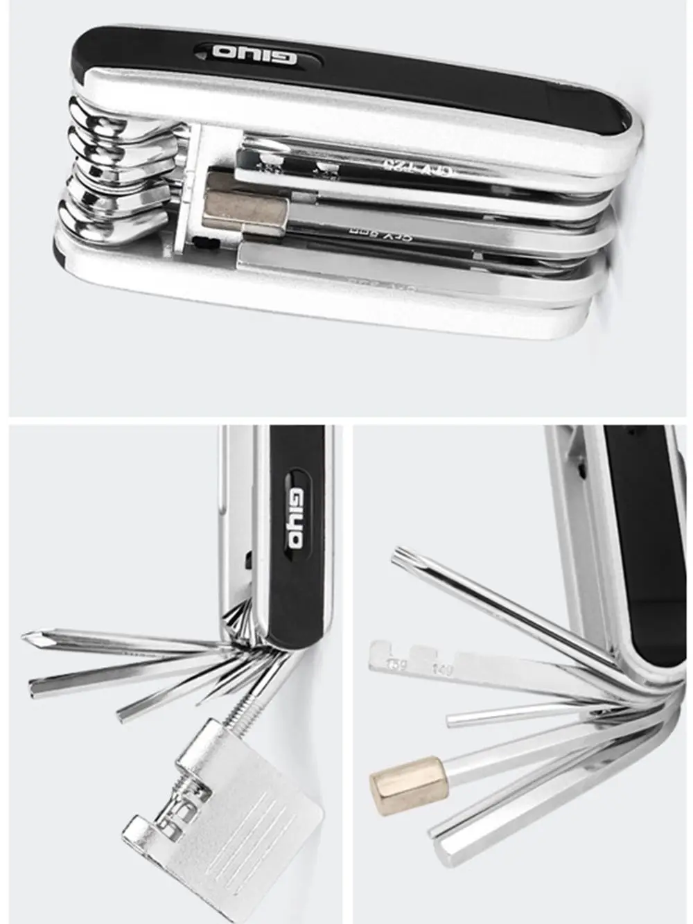 AliExpress NONE NEW GIYO-Multifunctional Bicycle Repair Combination Tool, Mountain Bike Riding, Special Tool for Sports Equipment, 13 in 1