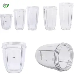 1Pc Tranesparent Juicer Cup Mug Clear Replacement For NutriBullet Nutri Bullet Juicer 18/24/32OZ Drop Shipping