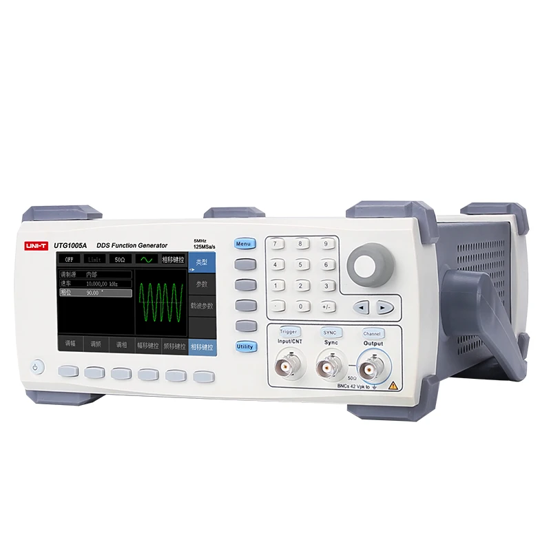 UTG1005A LCD Display High Precision Waveform Generator Single Channel Bandwidth Band USB Sine Wave Output Signal Generator