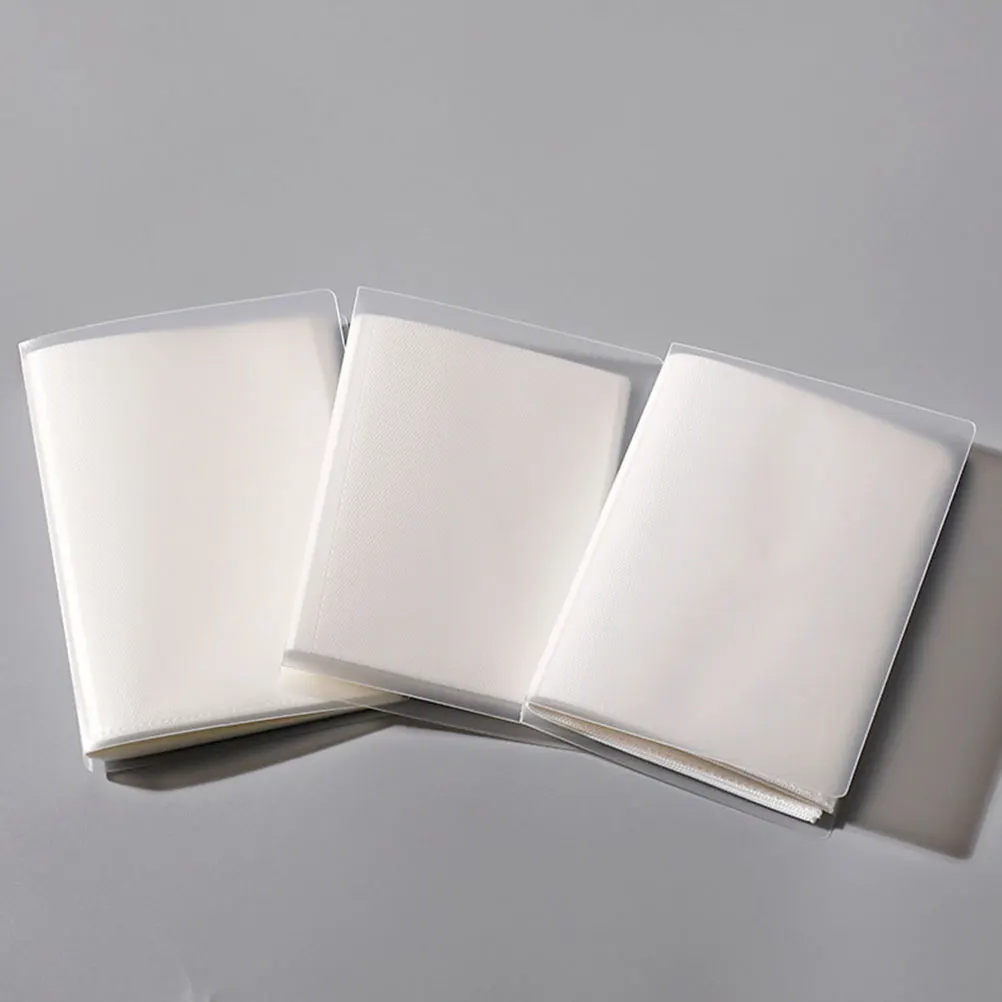 

2pcs Instant Photo Album Clear Postcard Albums for Photos School Postcards Scrapbook Travel High Capacity Storage