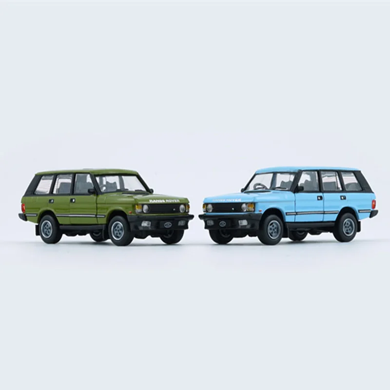 Diecast Original 1:64 Scale Alloy Static Range Rover Classic LSE Car Model Finished Product Simulation Toy Collection Decorative