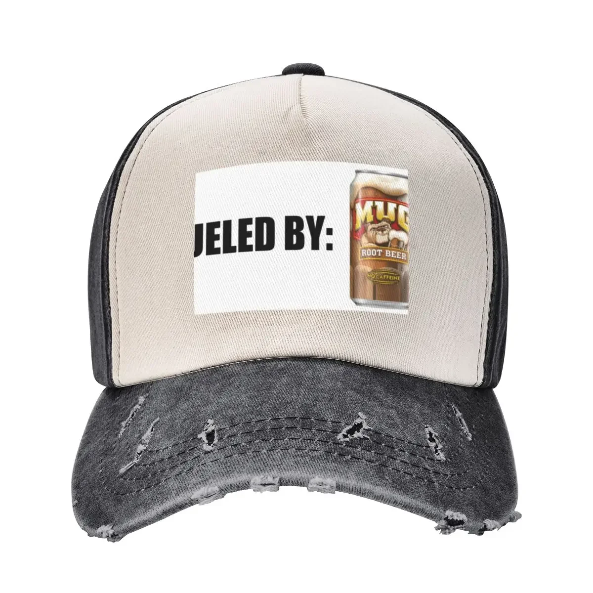 Fueled By MUG root beer Baseball Cap cute Uv Protection Solar Hat Streetwear Anime Hat Men's Caps Women's