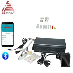 Sabvoton-Kits de controlador de Motor con pantalla TFT H6 y adaptador bluetooth, 72100, 72150, 72200, serie SVMC, PAS disponibles