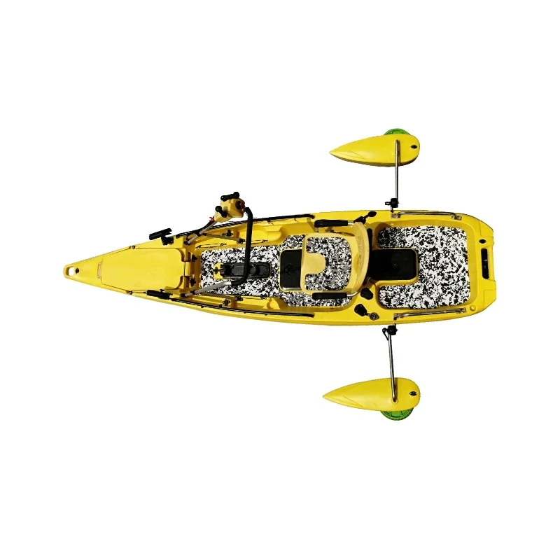 fishing boat yacht jet powered kayak with electric motor