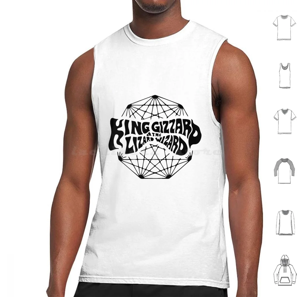 King Gizzard Tank Tops Vest Sleeveless King Gizzard The Lizard Wizard King Gizzard Altered Beast Wizard