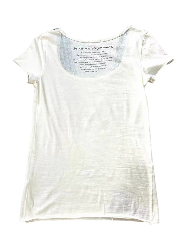 IfSixWasNine Pioneer Vision Short Sleeve Tribal Totem Necklace Printed T-Shirt