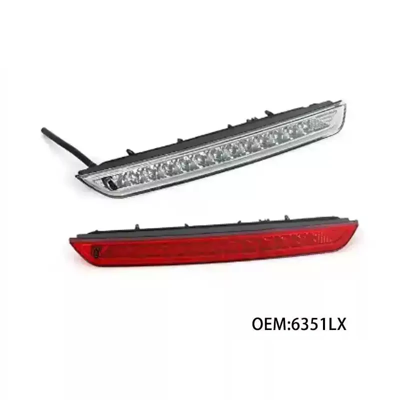 6351LX 9600412680 For Peugeot 2008 308SW II 508SW Citroen C4 Picasso II DS6 Car Tail High Mount Third Additional Brake Lights 