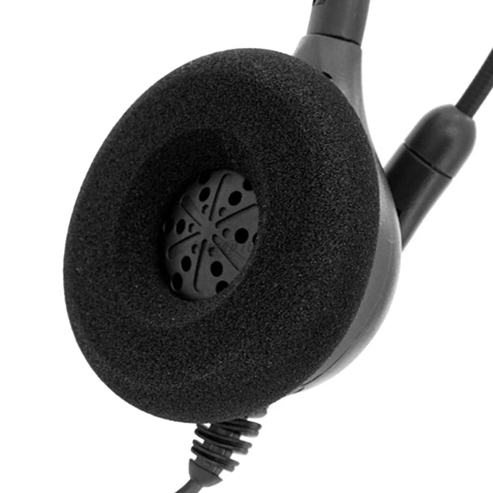 Almohadilla de espuma de repuesto para auriculares Plantronics Blackwire C3220 C3210 C3215 C3225, tapones para los oídos, tapa para auriculares, pieza para auriculares, 2 uds.