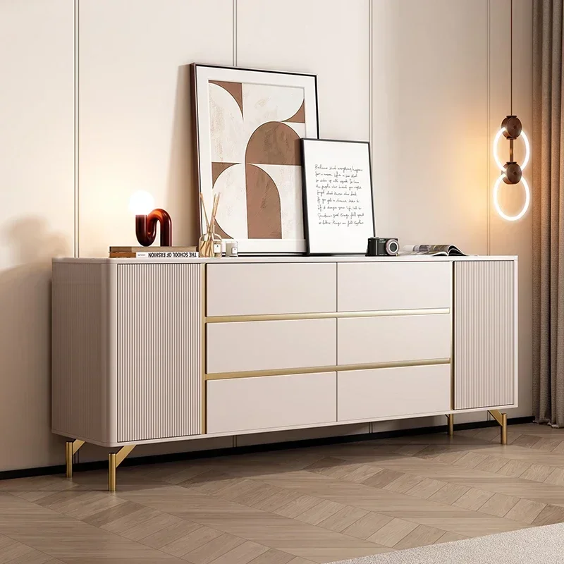 Dust Proof Display Cabinets Luxury Multipurpose Bedroom Showcase Cabinet Storage Drawers Mueble   Furniture