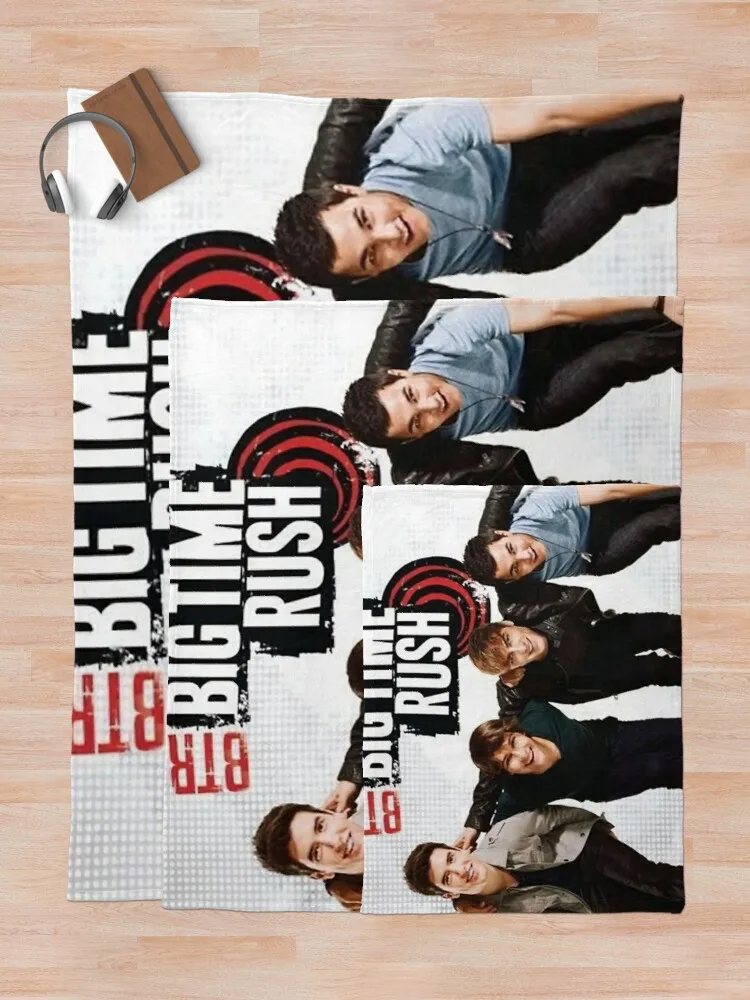 Big time Rush Throw Blanket blanket lace blanket luxury comfort recieving blankets