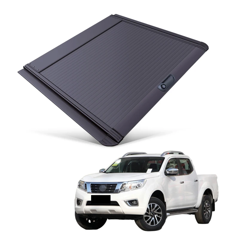 

Car Parts Roller Lid Up Pick Up Truck Aluminium Alloy Tonneau Cover For Nissan For Navara 2015+