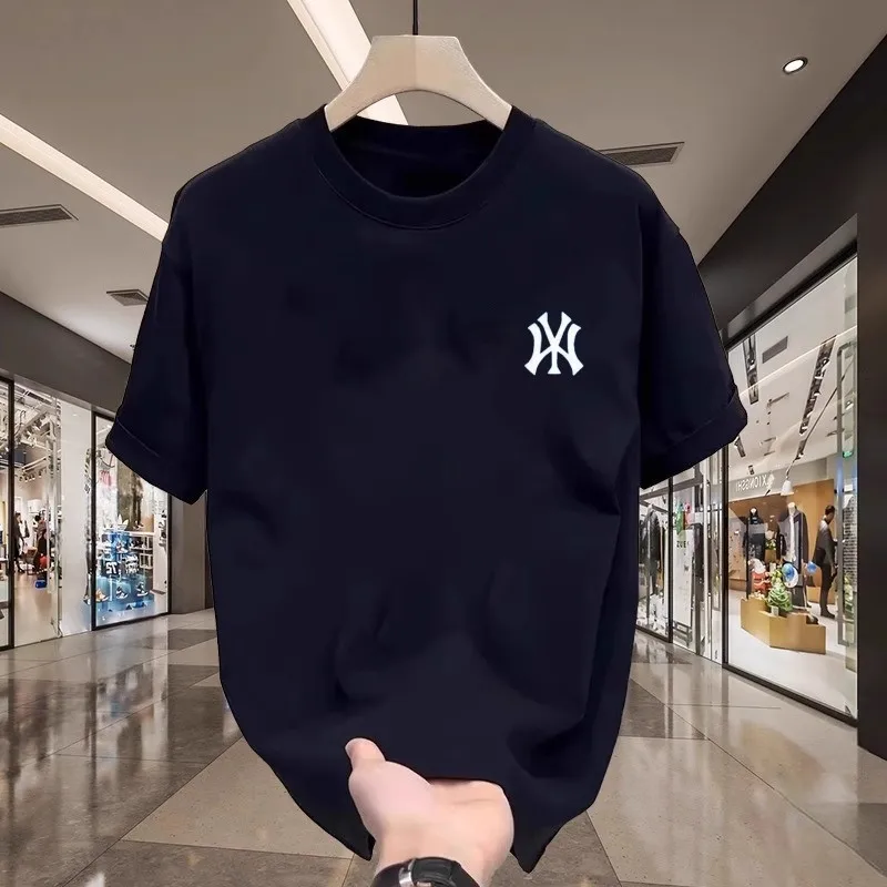 2026 Summer New Short Sleeve T-shirt - Cotton Loose Casual Round Neck T-shirt Lightweight Breathable Comfortable T-shirt