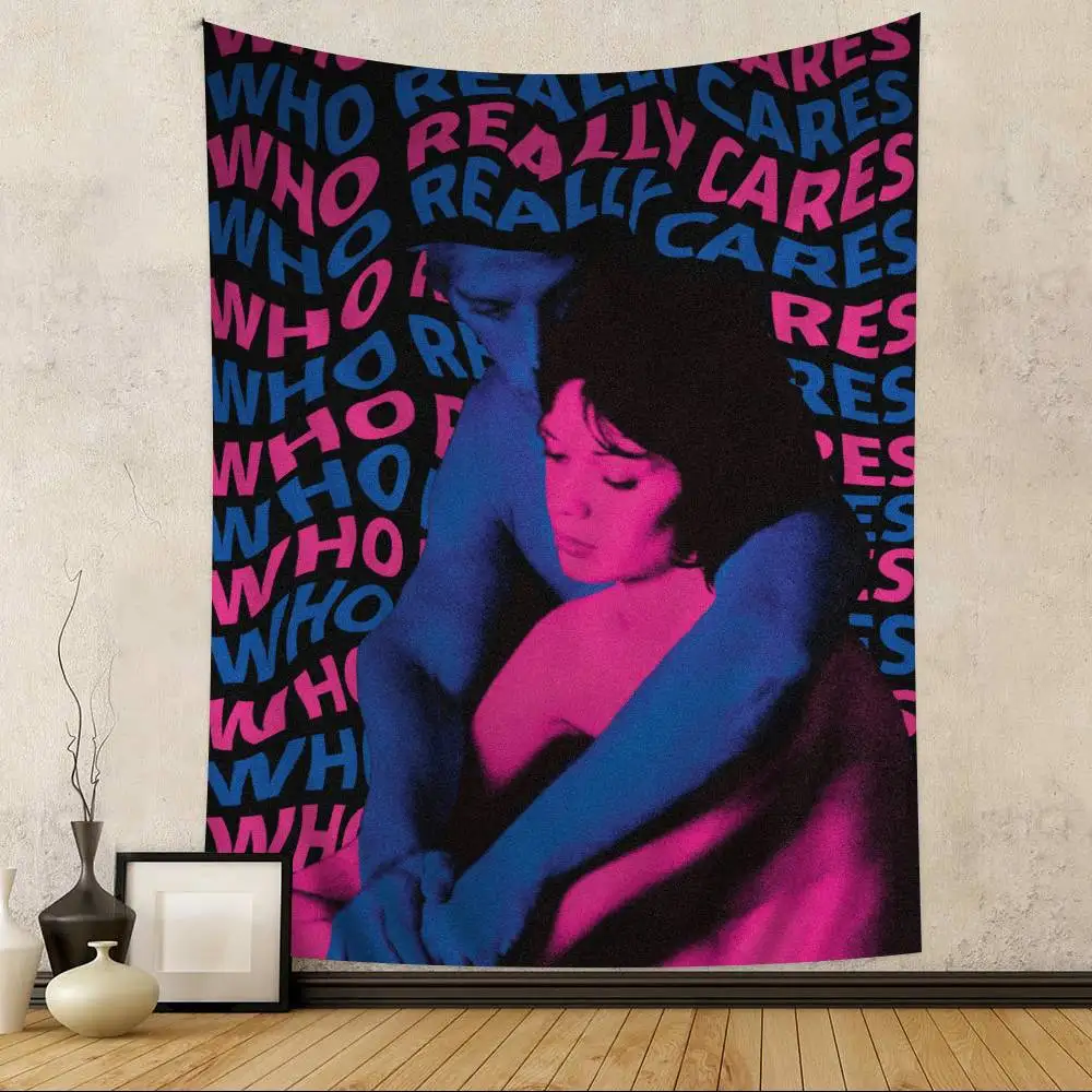 TV Girl Hippie Wall Hanging Tapestries Bohemian Wall Tapestries Mandala INS Home Decor