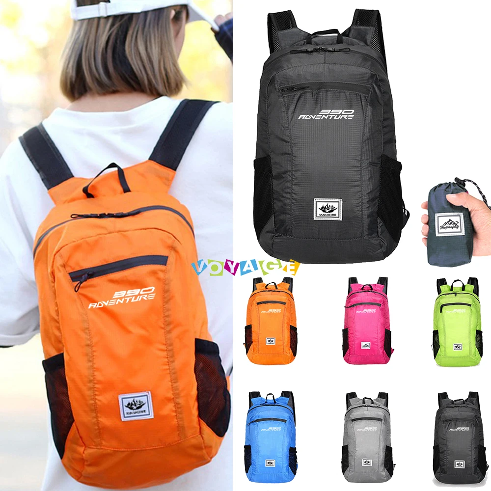 Mochila plegable portátil para motocicleta, bolsa impermeable para montañismo, accesorios para KTM 390 adventure 390 ADV