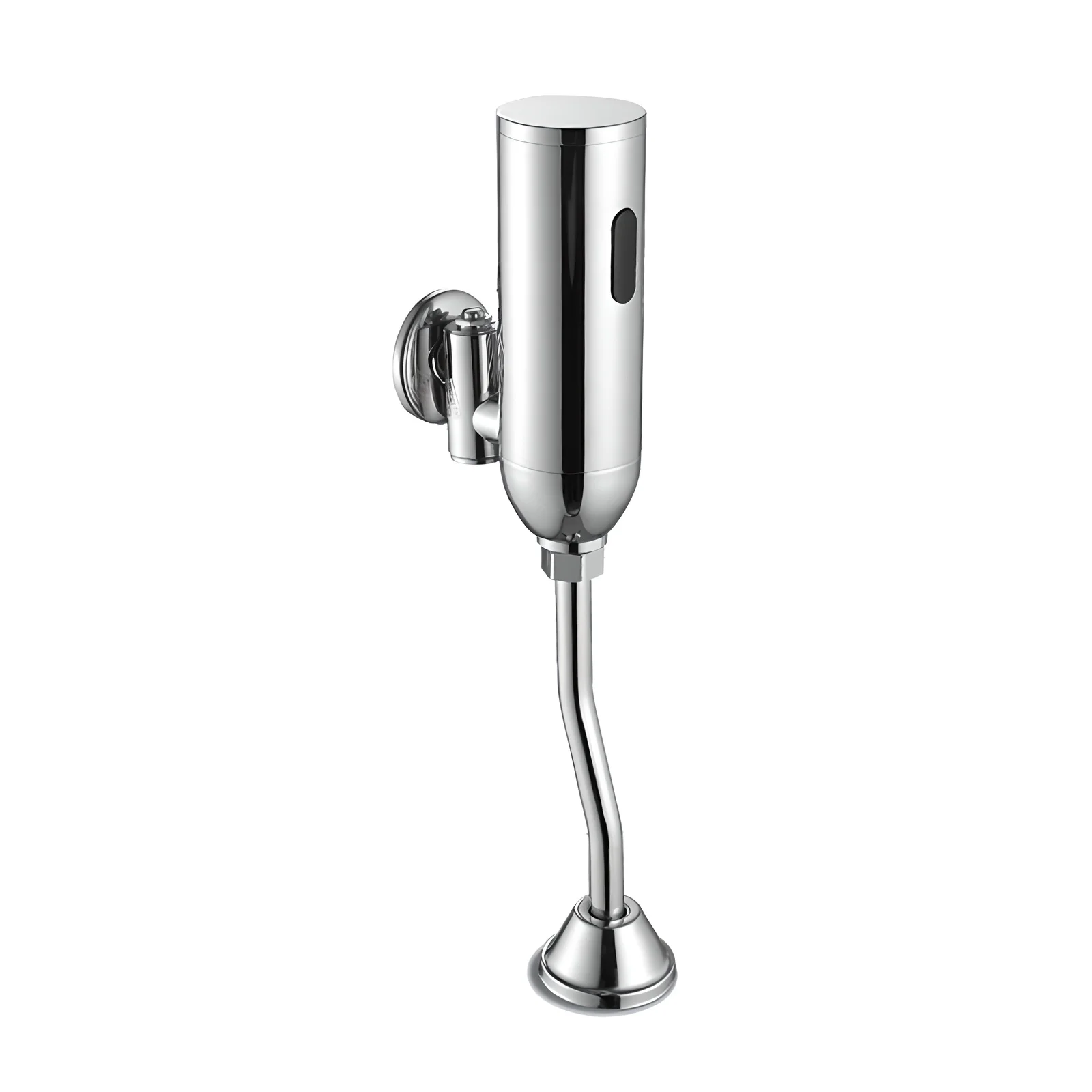 Hotel Water Saving Auto Sensor Urinal Flush Valve Wall Mounted Chrome Polished Brass DC 6V Sensor Urinal Flusher ZR1029