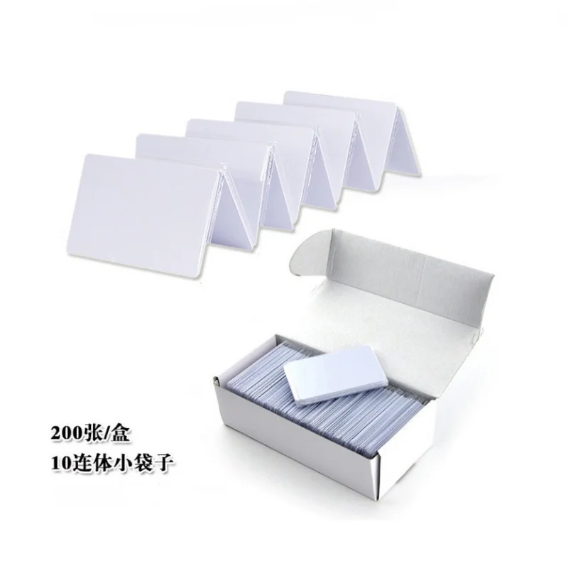 Customized Blank Card Access Control Attendance Membership Management High Frequency 13.56MHz Frequency Sensing Sensitive RFI