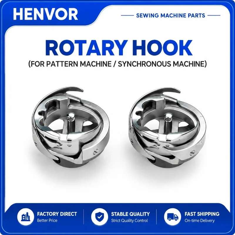 HENVOR Japan Imported KHS20SMP RMP Shuttle Bed & Shuttle Head for Computerized Pattern & Synchronous Sewing Machines