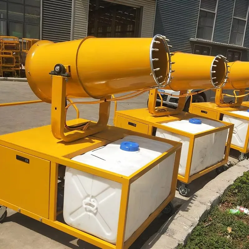 Fog Cannon Dust Suppression Machine 30M For Municipal Greenhouse Spraying Building Demolition Dust Elimination Equipment