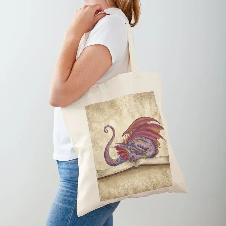 

Bookwyrm Tote Bag canvas tote bag Large bags for women Women's shopping bag handbag