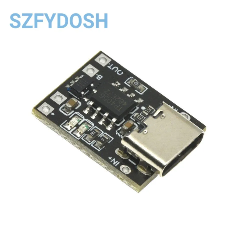 Super Small Ternary lithium Battery Charging Board 1A 3.7V 4.2V Charger Module Type-C Interface With Protection Board