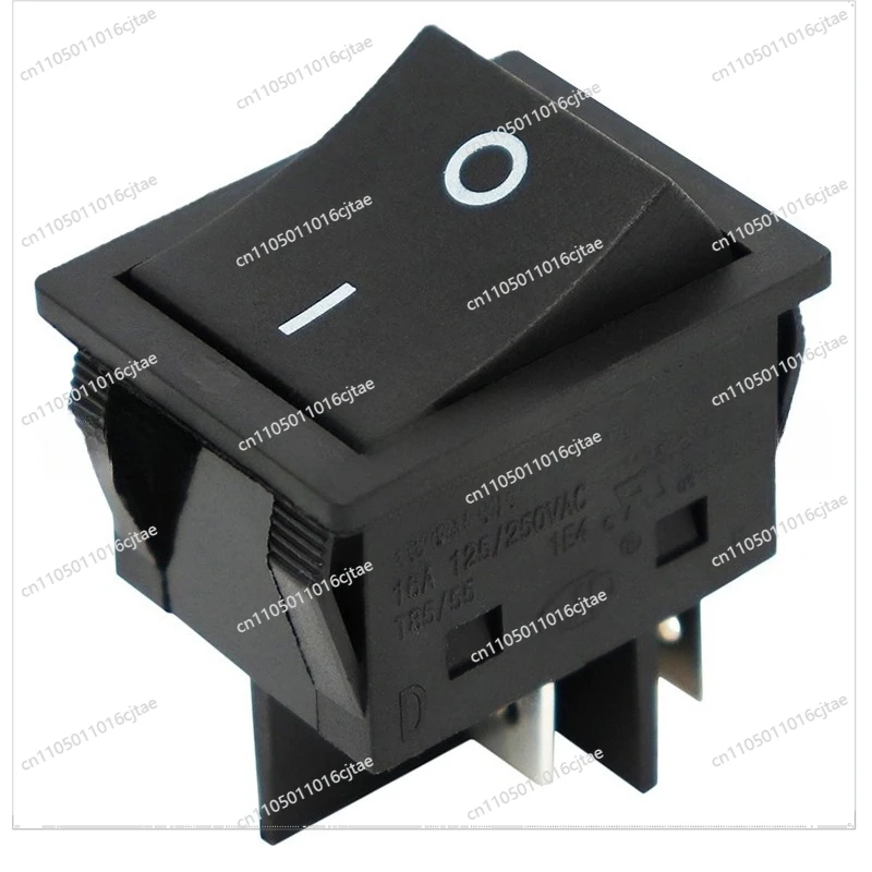 For Welder Ship Switch JD03-A1 16A Rocker Power Switch, Black Button 2 Gears 4 Feet
