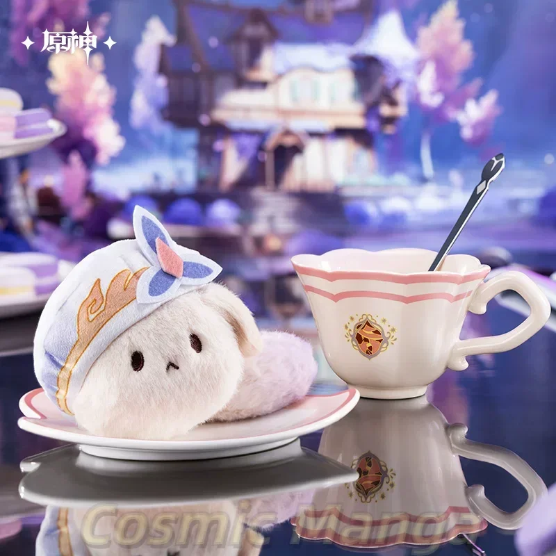 Game Genuine Official Genshin Impact Nicole Reeyn Cosplay Impression Afternoon Tea Cup and Dish Set Halloween Fan Friend Gift