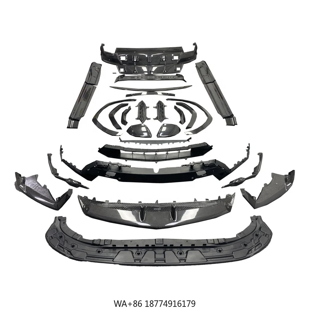 

2018-2022 Urus Performance Dry Carbon Fiber Front Splitter Rear Diffuser Side Skirts Urus Aero Kits for Urus