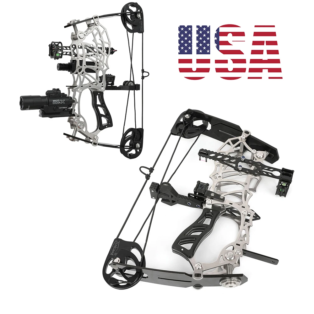 

Регулируемый блочный лук для стрельбы из углеродного волокна, 15-32 фунта, для правой руки, для начинающих, подростков и молодежи, для стрельбы по мишеням