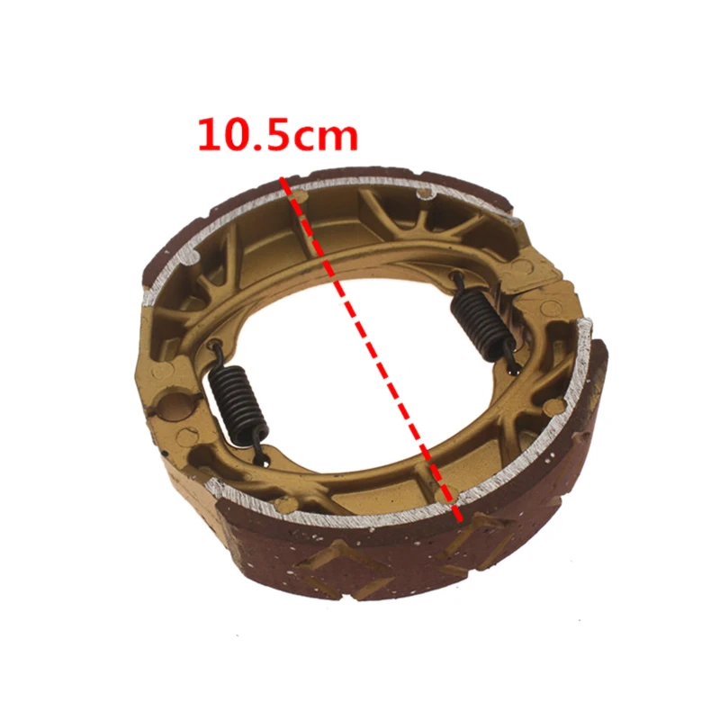 Front or Rear Brake Shoe Pad for CG125 GY6125 GS125 GN125 Scooter Motorcycle Athletic Modification