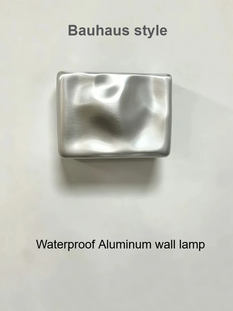 Light luxury Design Industrial Style Wall lamps Bedroom Corridor Courtyard Decor lamps square Outdoor Waterproof LED Wall Light