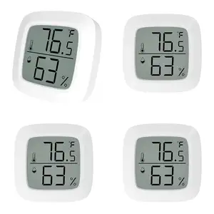 Inner moisture sensor, moisture sensor, hygrometer, temperature and moisture monitor with LCD display in Fahrenheit, mini smiling face 12 Main Sales Camera Thermographic - №3