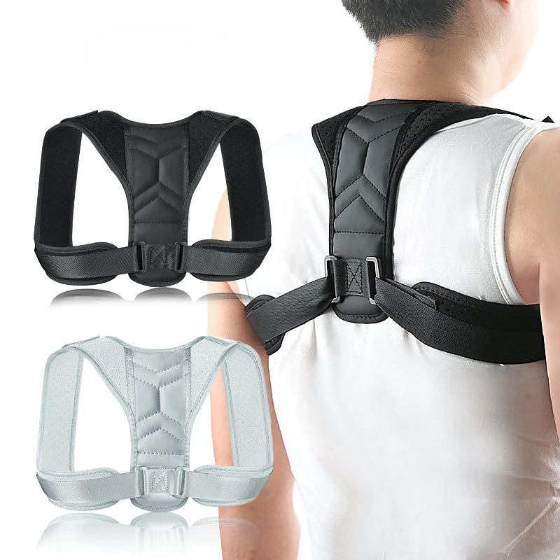 Posture Corrector Unisex Adjustable For Clavicle Spine Support Belt Reshape Your Body Home Office Sport Upper Back Neck Brace