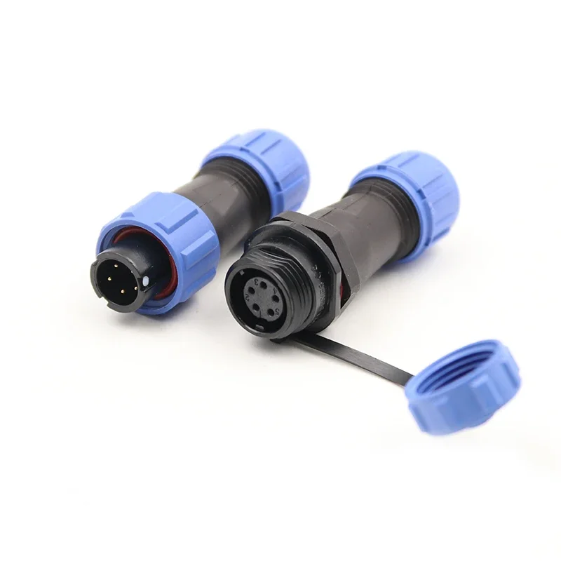 WEIPU SP1110/SP1111 Waterproof IP68 2 Pin 3Pin 4Pin 5Pin Electronic Docking Wire Cable Connector Medical Drones Scooters Robots