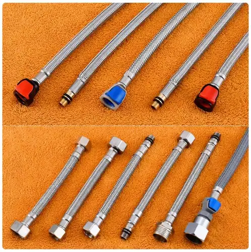 Imagen 1 del producto Grifo telescópico y extraíble, accesorios de manguera enchufables, adaptador de conector de tubo M15 M8, tubo de entrada de un solo cabezal