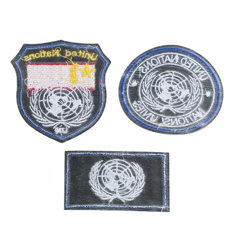 संयुक्त राष्ट्र ध्वज वेल्क्रो कढ़ाई बैज वस्त्र सहायक उपकरण DIY कपड़ा स्टिकर कपड़े आर्मबैंड चिपकने वाला पैच थोक 10 best sales राष्ट्र लीग पैच - №8