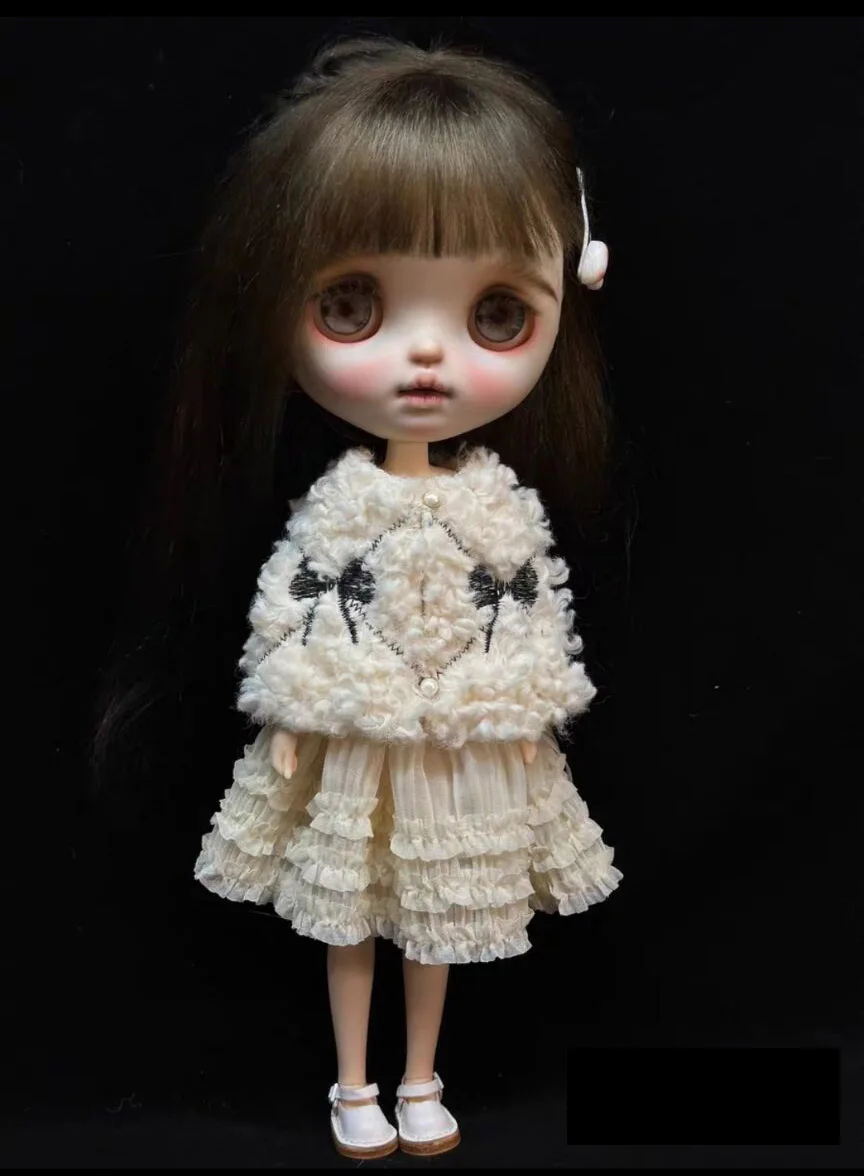 2024 Hottest Blythe doll outfit clothes skirt dress  1/6 30cm for Pullip,Ob22,Ob24, Licca 