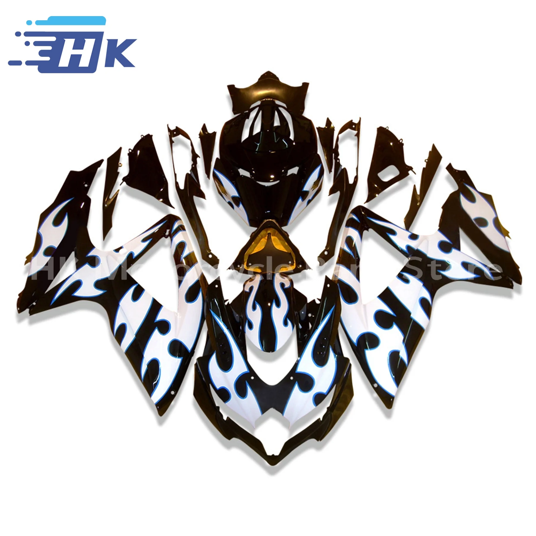 Motorcycle Fairings Kit for SUZUKI GSXR600 750 K8 2008 2009 2010 GSX-R 600 GSX-R 750 08 09 10 Injection Bodywork Set