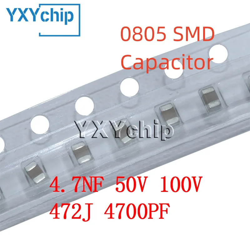 50PCS 0805 4.7NF 50…