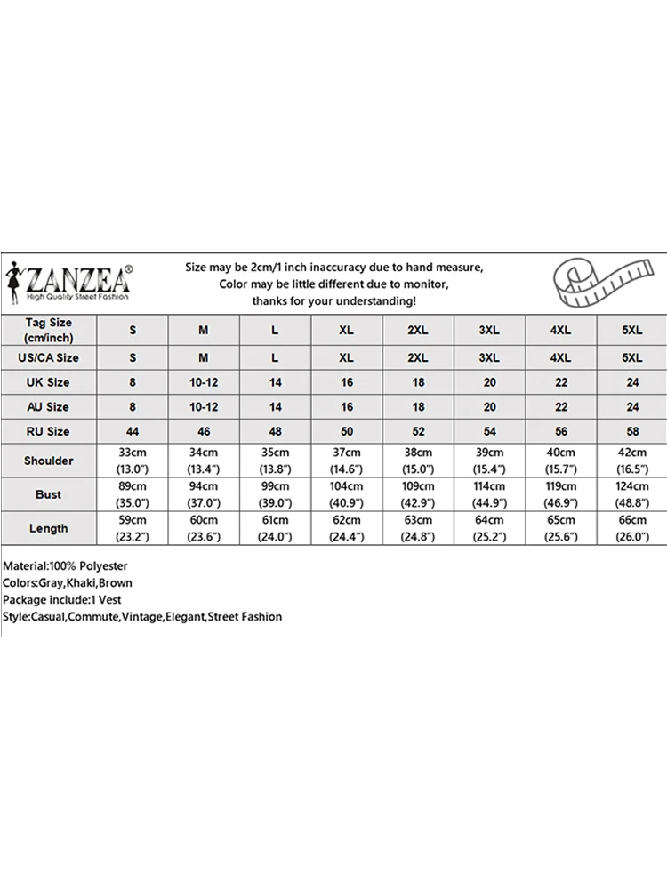 سترات صيفية بدون أكمام من ZANZEA لعام 2025 سترات نسائية أنيقة ملابس مكتبية صدريات موضة قميص عطلة على شكل حرف v كاميس